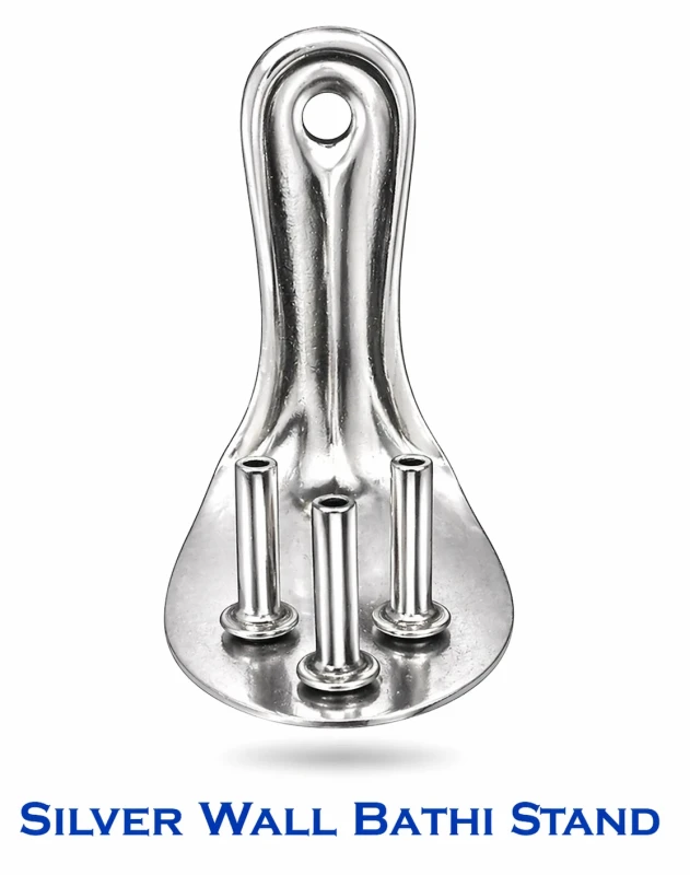 SILVER WALL BATHI STAND(B)